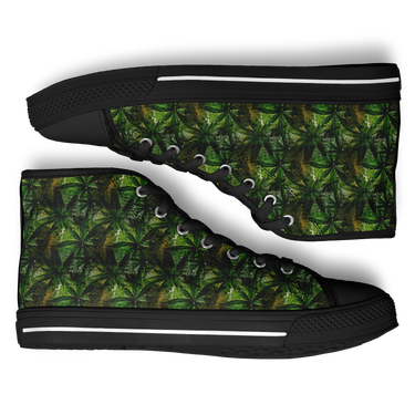 Chokefish™ Urban Peak Retro High Tops-Cannabis-002-2